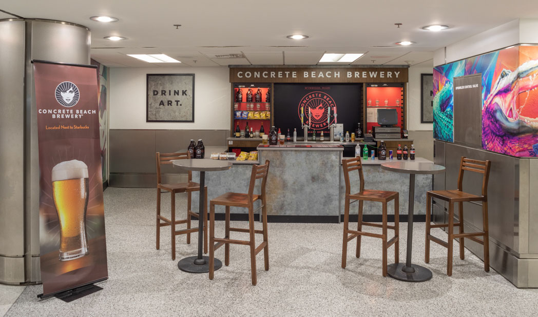 Concrete Beach Brewery MIA Shops · Miami International Airport (MIA)