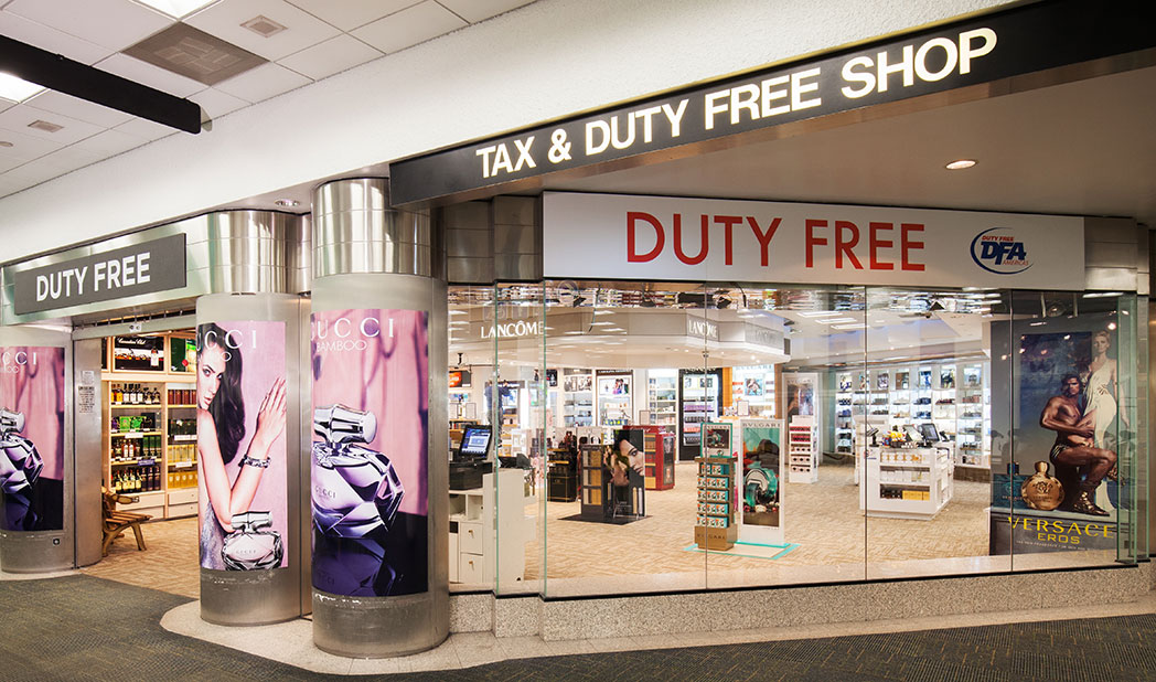 Shops and duty free